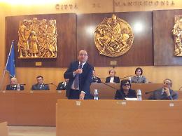 Le foto del patto per la sicurezza sottoscritto a Manfredonia