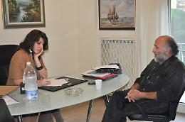 Le foto dell'intervista a Michele del Giudice