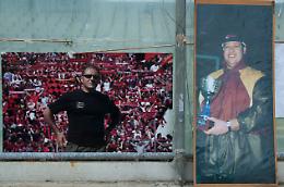Le foto della commemorazione allo Zaccheria di Matteo Amoruso