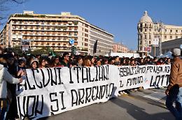 Non chiamateli Forconi, a Foggia scende in piazza la gente che non ce la fa più