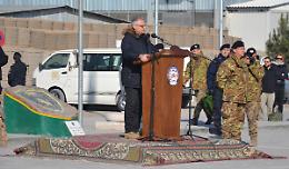 Mario Mauro in Afghanistan ricorda il sacrificio dei foggiani Positano e Frasca