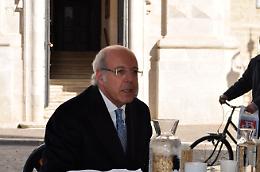 Le foto della conferenza stampa di Augusto Marasco