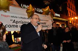 Le foto dell'incontro con i deputati M5S Daniele Del Grosso e Manlio Di Stefano ieri sera a Foggia