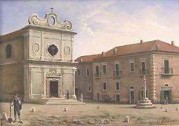 Oggi, 1 aprile 1731, la Madonna dei Sette Veli trova riparo nella Chiesa di S. Giovanni Battista: l'unica indenne dal terremoto