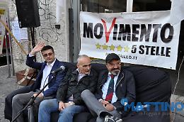 Le FOTO dell'incontro di Pino Aprile con il Movimento 5 Stelle di Foggia