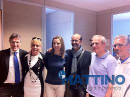 Le FOTO di Valentina Vezzali al Coni Foggia