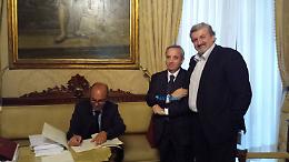 Le FOTO del "matrimonio" in Amiu di Foggia e Bari