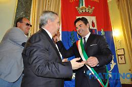Le FOTO della "vestizione" da sindaco di Foggia di Franco Landella 
