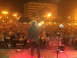 Le FOTO del concerto di Fausto Leali e dei fuochi pirotecnici