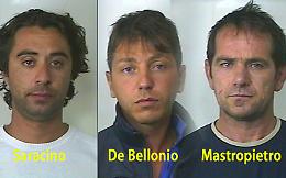 Da Cerignola a Rapino (Chieti) per rapinare ufficio postale, i Carabinieri li inseguono e li arrestano