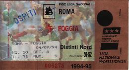 Oggi, 4 settembre 1994, il primo gol di Totti in serie A.  Lo segna all'Olimpico contro il Foggia: in porta c'era Mancini