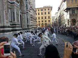Al più grande Flash Mob di scherma c'è anche Foggia