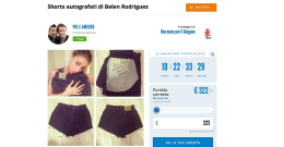Dagli shorts di Belen alla maglia di Totti e Zalone, alle giacche di Fausto Leali: ancora pochi giorni per l'asta a sostegno del Gargano