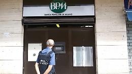 Via Telesforo: bomba alla Banca Popolare di Milano