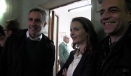 Leo Di Gioia "protagonista" con Violante Placido della fiction "Questo è il mio paese" girata a Vico del Gargano