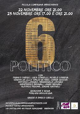 Il "SEIPOLITICO" della "Piccola Compagnia" Impertinente al mondo della scuola