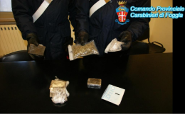 Blitz antidroga, smantellata banda pugliese: coinvolti anche sanseveresi