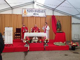 Santa Barbara: i Vigili del Fuoco festeggiano la propria Santa Patrona