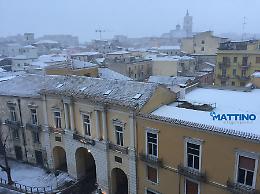 Foggia, risveglio coi fiocchi
