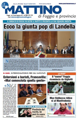 Come è stato il 2014? Scopritelo passando in rassegna le prime pagine del nostro giornale