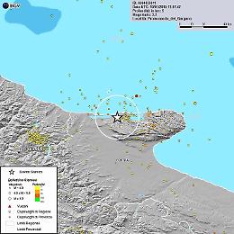Terremoto: trema il Gargano, scossa di magnitudo 2.3