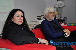 Le FOTO dell'incontro di Valerio Massimo Manfredi oggi alla Ubik di Foggia