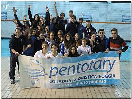 La Pentotary Foggia è (di nuovo) tricolore: da Caserta arriva il titolo italiano nel nuoto pinnato