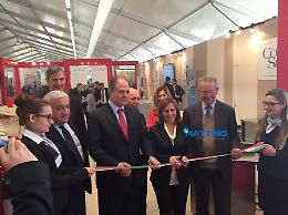 Colomba Mongiello tiene a battesimo il salone internazionale dell'agroalimentare al Vinitaly di Verona