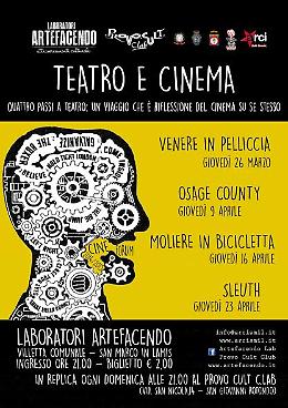 "Cineforum Artefacendo": a San Marco il  "Metacinema" per sondare l’anima 