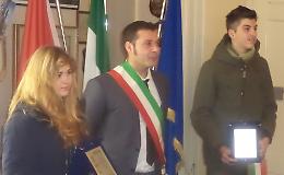 Ilaria Nardelli e Emanuele Grittani bandiera di Capitanata al "Trofeo delle Regioni" di Basket a Roma