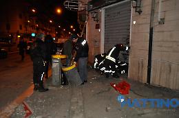 Via Guido Dorso: bomba ad una pizzeria