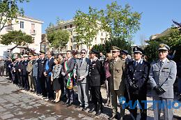 Così Foggia, in Piazza Italia, ricorda i 70anni di Liberazione