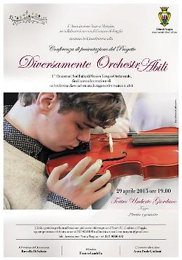  La presentazione del progetto "Diversamente OrchestrAbili"