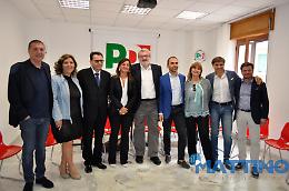 Emiliano a Foggia per presentare la lista PD "originale"