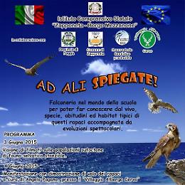 “Ad ali spiegate", così a Zapponeta la scuola si apre al mondo della falconeria