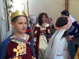 Le FOTO del giovane Federico II e della sua corte a Foggia, nell'Anno Domini 2015