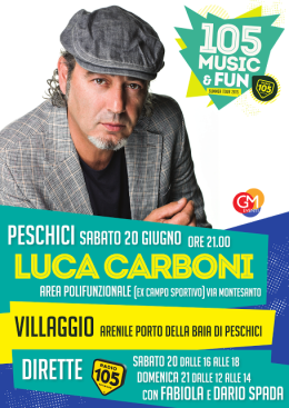 Luca Carboni in concerto a Peschici