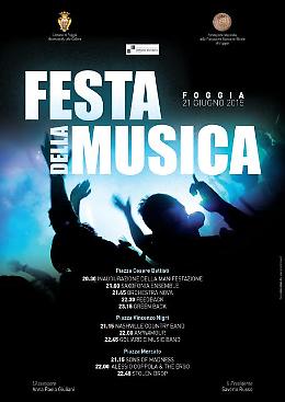 “Festa della Musica” 2015. Nelle piazze di Foggia, i talenti del territorio