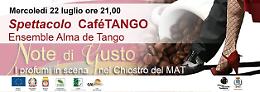 Al MAT lo spettacolo "Cafè Tango" dell'ensamble "Alma de Tango" 