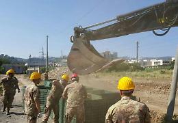 I "Guastatori" dell'Esercito di Foggia in missione a Isernia per far brillare due bombe americane