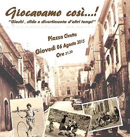 Ad Alberona una sera coi giochi di una volta