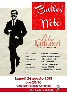 I "Bulles Note Quintet" questa sera nel chiostro di palazzo Celestini