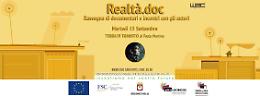 Ultimo appuntamento con "Realtà.doc" 