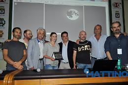 Daunia Comics, Placido consegna il premio "Andrea Pazienza"
