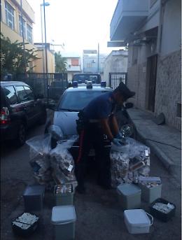 Quaranta chili di "bionde" nascoste tra i formaggi: sette arresti