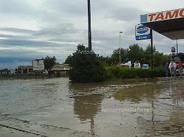 E il maltempo porta a Foggia il mare (di fango e detriti)