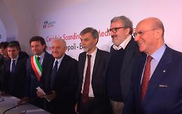 Emiliano "capotreno" dell'Alta Velocità sulla Bari-Foggia-Roma in due ore