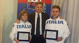 Gabriella e Carlo sul "podio" di Landella