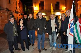 Sit-in a Foggia di sindacati e associazioni per dire no al terrorismo