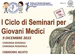 I giovani medici di Foggia danno vita ad un ciclo di seminari 'ad hoc'
